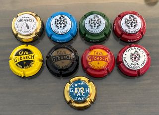 Chapas de Cava GIBASCH Sant Sadurní d'Anoia