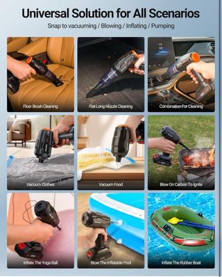 Aspirador de Mano SEALIGHT 35000 Pa