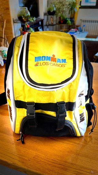 Mochila Ironman Los Cabos Amarilla