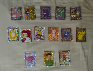 Cromos Pokémon 1999 Brillantes