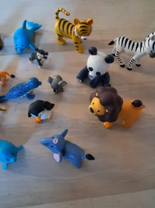 Lote Juguetes Animales Salvajes