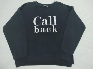 Sudadera Negra Call back