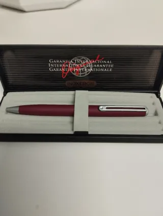 Bolígrafo Inoxcrom granate
