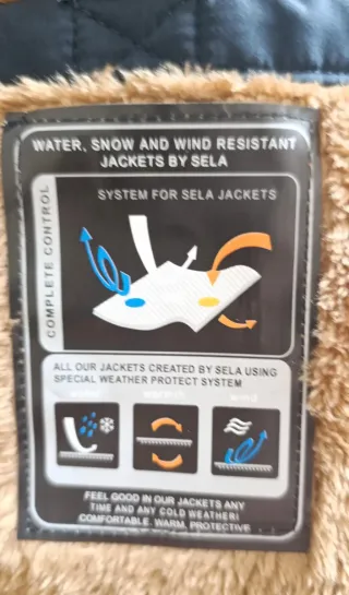 Chaquetón invierno resistente agua y frío