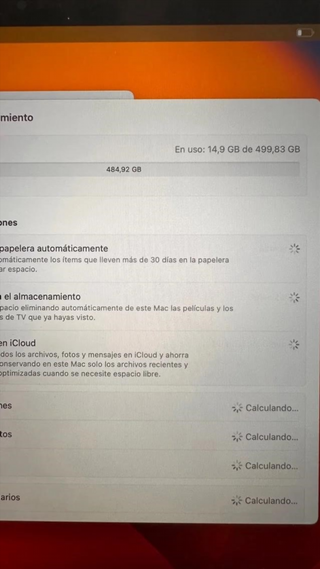 MacBook Pro 2020 Gris Espacial 512GB