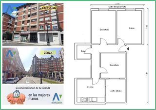 Piso en venta en Milán - Pumarín - Teatinos en Oviedo