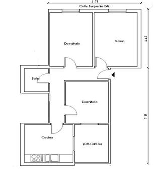 Piso en venta en Milán - Pumarín - Teatinos en Oviedo