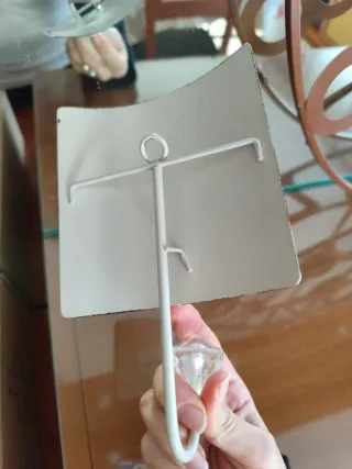 Colgador Vintage con Cristal