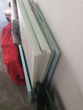 4 Planchas de poliestireno extruido