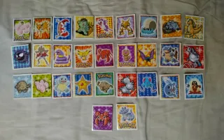 Cromos Pokémon 1999