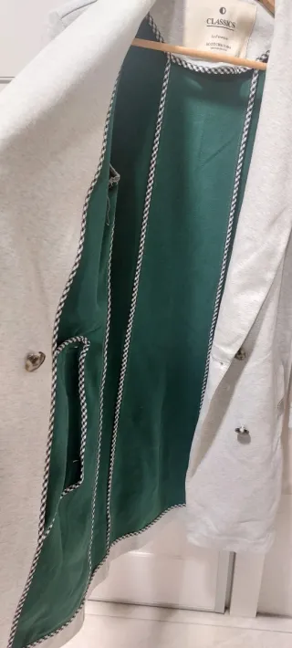 Abrigo fino gris S/M