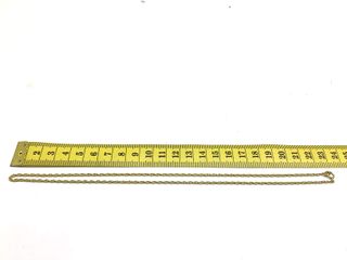 E1170278-0 Cadena Oro 18K 21Cm