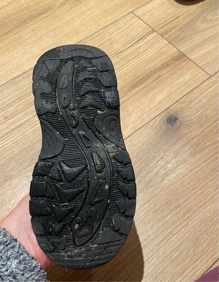 Botas de nieve azules unisex para niños Talla 26