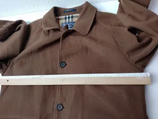 Abrigo Burberry Lana Camel Hombre