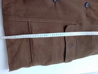 Abrigo Burberry Lana Camel Hombre