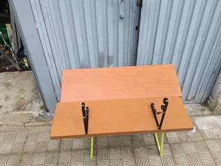 Estanterías de madera 2 unidades 80x25