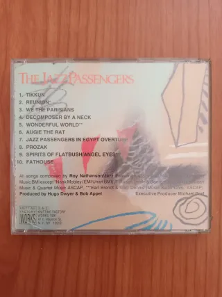 CD The Jazz Passengers - Live at The Knitting Fact