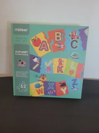 Puzzle Mideer Alfabeto 52 Piezas