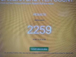 Cámara Sony Alpha 6100 +Objetivo 16-50 En Garantía