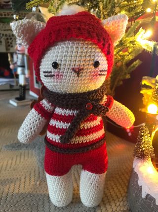 Gattino Amigurumi fatto a mano