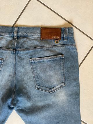 Jeans Prada Uomo Blu