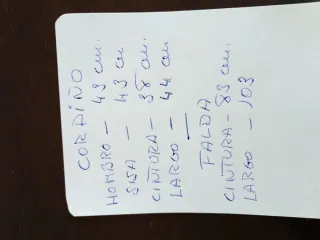 Traje Fallera Niña 12 Años sin manteletas