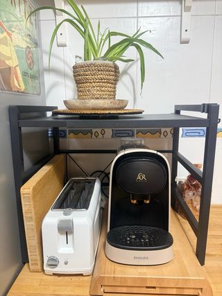 Scaffalatura Nera in Ferro, prezzo per unità