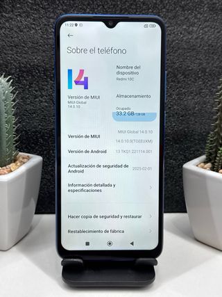 Xiaomi Redmi 10C 128GB Azul