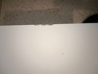 Mesa de centro de madera blanca