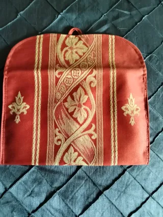 Neceser de tela con bordado