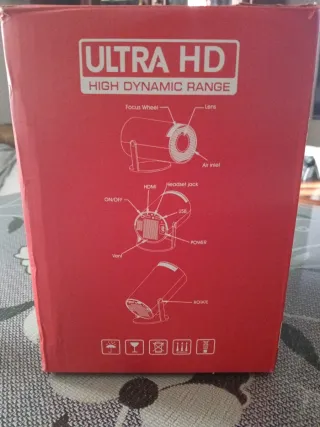 Proyector 2.4G Wireless Game 2 en 1