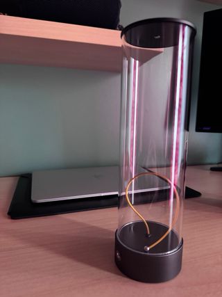 Lámpara de luz ambiental cilíndrica