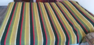 Manta antigua multicolor