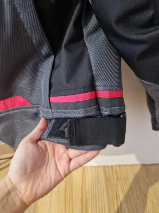 Chaqueta Moto Mujer LS2 Gris/Negra