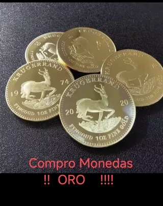 Monedas oro