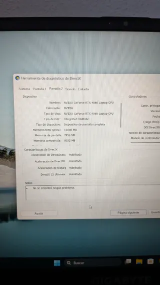 Gigabyte G5 RTX4060 Portátil Gaming