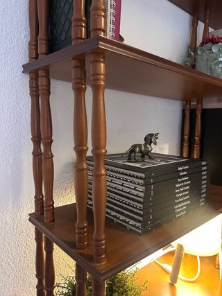 Estantería madera años 70