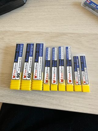 Kit de fresas para tallado/relieve 3D de FoxAlien