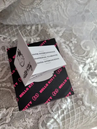 Reloj Hello Kitty Nuevo Rosa y Plateado