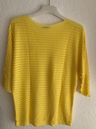 Jersey calado manga 3/4.