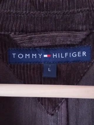 Chaqueta pana Tommy Hilfiger hombre marrón