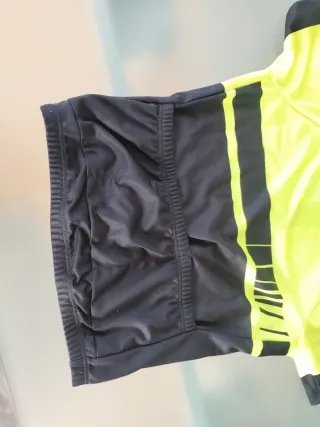 Completo ciclismo bambini giallo fluo/nero