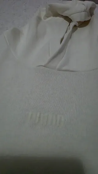 Sudadera Puma Blanca Talla XL