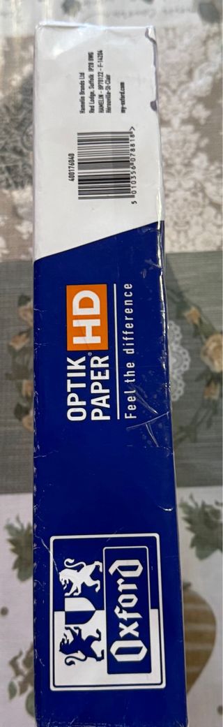 Paquete 500 folios Oxford Optik HD 80g