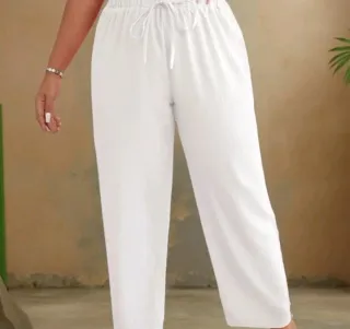 Pantalón blanco de vestir