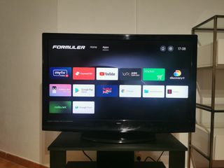 Televisor negro sin mando