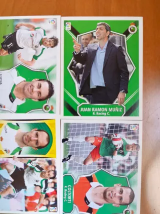 Lote 33 cromos Real Racing Club de Santander