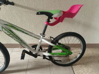 Bicicleta infantil WR1 con asiento rosa