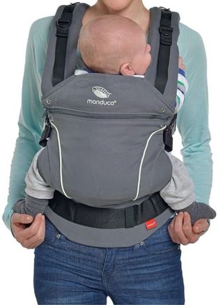 Portabebés Manduca gris