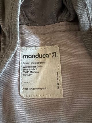 Portabebés Manduca gris